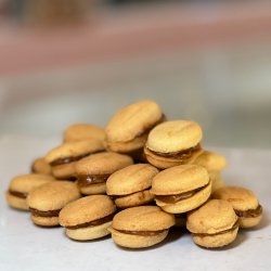 Печенье орешки с начинкой сгущенное молоко